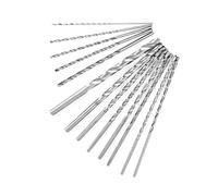 13pcs Extra Long Twist Drill Bits Straight Shank for Drilling Plastic Aluminum Wood