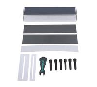 13Pcs Guitar Luthier Repair Tool Kit Fret Leveling Sanding Beam Bridge Pins Wrench Pick Guards Replacement Sandpapers