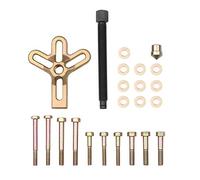 13Pcs Harmonic Balancer Puller Kit Steering Wheel Installer Crankshaft Pulley Tool for Automotive Repairs