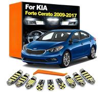 13Pcs LED Interior Dome Reading Roof Light Bulb Kit, For Kia Forte Cerato K3 2009 2010 2011 2012 2013 2014 2015 2016 2017