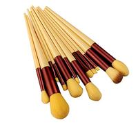 13pcs Makeup Brushes Set Face Powder Blusher Eyeshadow Blending Smudging Tools Dust Brushes Accessories