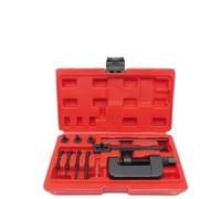 13Pcs Riveting Repair Tool Kit with Red Case Motorcycle Bike Splitter Link Riveter Set Cam Drive Chain Breaker Compatible with Heavy Duty Chains