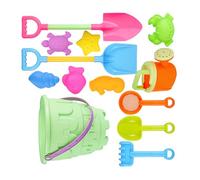 13pcs Sand Play Enhances Motor Skills Through Castles Building And Creative Sand Activities Poolside Bucket And Shovel