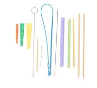 13PCS Sewing Loop Kit Stainless Steel Easy Drawstring Threader Tool Set Loop Turner Hook for Fabric Belts Strips Comprehensive Sewing Kit for Craft Enthusiasts and DIY Lovers