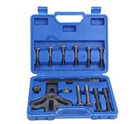 13Pcs Steering Wheel Puller Kit, Harmonic Balancer and Gear Pulley Remover Tool Set with Floating Swivel Center Screw for Auto Repair Professionals