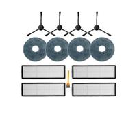 13PCS Vacuum Cleaner Kit，Compatible For Dreame L10S Pro/RLS6L / Compatible For Xiaomi S10+Robot Vacuum Cleaner Replacement Accessories Side Brush HEPA Filter Mop Cloth
