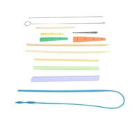 13Pieces Sewing Loop Kit,Easy Drawstring Threader Tool Set Fabric Tube Turning Threading Tool Elastic Drawstring Fabric Tube Turner Sewing Tools for DIY Bow Tie