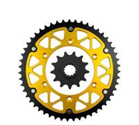 13T 45T 46T 47T 48T 49T 51T 52T Front Rear Sprocket Set Compatible With DR250 DRZ250 RM250 RMX250 RV90 DR350 DR400 DRZ400 Motorcycles(520 13T-51T)