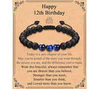 13th 16th 18th 21st 30th 40th 50th 60th Birthday Gifts for Boys Men Him, 11-21 30-60 Year Old Boy Male Man Birthday Gifts Birthday Bracelet for Son Brother Grandson Nephew Dad Husband Friend Boyfriend