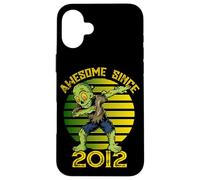13th Birthday Boy Dabbing Zombie Awesome Since 2012 Case for iPhone 16 Plus