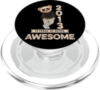 13th Birthday Boys Girls 2013 Awesome Thirteen PopSockets PopGrip for MagSafe