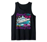 13th Birthday Cruise Vacation 13 Years Old Ship Lover Tank Top