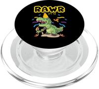 13th Birthday Rawr I'm 13 Dinosaur T Rex Dino Lover PopSockets PopGrip for MagSafe