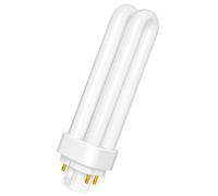 13W G24q-1 Compact Fluorescent Lamp 4 Pin, Cool White 4000K, 850LM, 2U Double Tube Energy Saving Lamp, 220V PLC 840 CFL Light,Non-Dimmable, Suitable for Corridor, Bathroom, Bedroom, Kitchen, 1 Pack