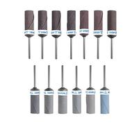 13x 180-7000 Grit Sand Paper Sanding Belt Polishing Heads Sandpaper Grinding Rod For Jewelry Grinder Rotay Tools Sand Paper Barrels For Nail Drill