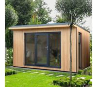 13x11 Forest Xtend 4.0 Insulated Garden Office - With Delivery Only