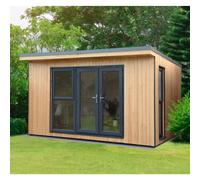 13x11 Forest Xtend 4.0 Insulated Garden Office - With Installation