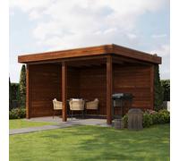 13x12 Lugarde Select Horsham Gazebo Treated Brown