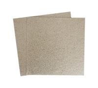 13X13cm Thick Microwave Oven Spare Parts Toaster Mica Plate Sheets Magnetron Cap Repairing Universal Cuttable Insulation 2PCS