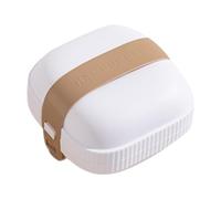 13x13x11cm Handheld Burger Box, Reusable Sandwich Containers, Portable Food Box, Sushi Packaging Box, Take Out Food Box, Lightweight Camping Food Storage, Outdoor Lunch Box for Outdoor Camping Picnics