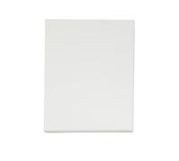 13x18cm Blank White Stretched Mini Canvas Wooden Frame for Acrylic, Oil, Watercolor Painting - 280gsm