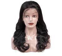 13x4 Lace Front Human Hair,250 Density,Pre Plucked Glueless Body Wave Wigs Women Bleached Knots,250 Density Fluffy and Natural(26 inch)