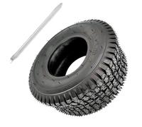 13x5.00-6 13x6.50-6 15x6.00-6 Lawn Mower Tire Replacement | Flat-Free Puncture-Resistant Solid Tractor Tires for Riding Mower Garden Equipment(13x6.50-6)