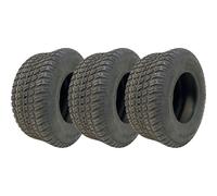 13x5.00-6 Lawnmower Grass Tyre Wanda P332 Multi Turf 4 ply Road Legal (Set of 3)