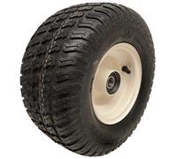 13x6.50-6 Grass Lawnmower Tyre & Steel Wheel Rim Wanda P332, 20mm 6304 Bearings