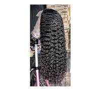13x6 HD Lace Front Deep Wave Wigs Human Hair Pre Plucked 250 Density Glueless Wig for Women(26inch)