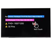 14.0" Screen Replacement for Lenovo Thinkpad T14 P14s Gen 3 Gen 4 Gen 5 | for Thinkpad T14s Gen 3th 4th 5th, FHD+ 1920(RGB)×1200 Non-Touch 30pin LCD Display Panel
