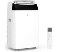 14,000 BTU Portable Air Conditioner for 750 Sq.Ft - 3-in-1 AC Unit with Cooling, Dehumidifier & Fan Modes, Remote Control, Timer & Ultra-Quiet Operation for Home/Office