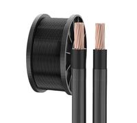 14/10/8/6 AWG Copper Wire Cable - Nylon Sheathed Electrical Wire With PVC Insulation, UL And BPS Approved, Durable & Flexible Power Cords For Industrial & Engineering Use(6AWG)