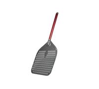 14/13/12 inch Pizza Peel Set Perforated Pizzas Shovel Retangular Pizza Paddle Aluminum Alloy Pizza Turning Peel(7inch 13inch Brush)
