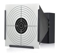 14 * 14cm Target Holder + 100 Targets Air Rifle Pellet Trap Shooting Target