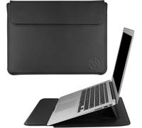 14-15.6 Inch MacBook Pro MacBook Air 15 Dell XPS 15 HP Envy Pavilion Lenovo Slim Pro Surface Laptop 5/6/7 Samsung Galaxy Book Acer Swift ASUS ZenBook Slim Shockproof Water-Resistant Bag Black