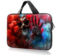 14" 15" Laptop Handle Bag Computer Bag,14.2" 15.4 inch Pouch Holder Notebook Sleeve Cover Compatible for Dell,Lenovo,Toshiba HP, Asus Notebook Messenger Briefcase-Skeleton in the Smoke