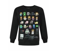 (14-15 Years) Minecraft Sweatshirt (Boys Black)