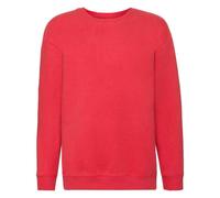 (14-15 Years, Red) Fruit of the Loom Childrens/Kids Premium Drop Shoulder Sweatshirt