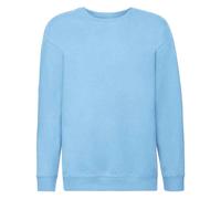 (14-15 Years, Sky) Fruit of the Loom Childrens/Kids Premium Drop Shoulder Sweatshirt