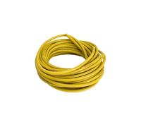 14/16/18/20/22/24/26/28/30 AWG Silicone Electric 5meter/16.5ft- Soft, Flexible Tin-Copper Wire High Temperature Resistant(Yellow,18 AWG)