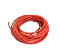 14/16/18/20/22/24/26/28/30 AWG Silicone Electric 5meter/16.5ft- Soft, Flexible Tin-Copper Wire High Temperature Resistant(Orange,28 AWG)