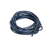 14/16/18/20/22/24/26/28/30 AWG Silicone Electric Wire 10meter/33ft- Soft, Flexible Tin-Copper High Temperature Resistant(Black,24 AWG)
