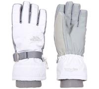 (14/16, White) Trespass Girls Ski Gloves Youth Warm Vizza II