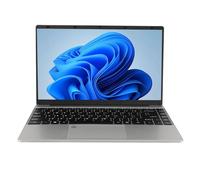 14.1inch Full HD Notebook, Quad Core for Celeron N5105, 12GB RAM, Multiple Ports with for1 OS Ultra Thin Laptop, ABS, IPS, Lightweight (UK Plug 12GB+256GB)