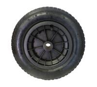 14" (3.25/3.00-8) Pneumatic Wheelbarrow Wheel (BLACK) Launching Trolley With 3.25/3.00-8 Tyre
