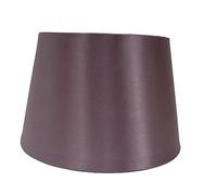 14" (36cm) Empire Silk Fabric Drum Shape Table Lamp & Ceiling Pendant Light Shade (Heather)
