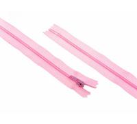 14" 36cm YKK Nylon Closed End Dress Zips Pink - per Single Zip