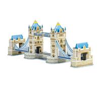 (#14) 3D Paper Jigsaw Puzzle DIY Craft World Architecture Model Improving Problem-Solving Ability Perfect Creative Gift for Kids