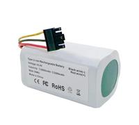 14.4V 14.8V 2800mAh 3500mAh Rechargeable Li-ion Battery Pack, Compatible for Xiaomi,Compatible for Mijia, Robot Mop 2 Lite Sweeper Vacuum MJSTL Whole(3500mAh 1pcs)